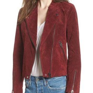 BlankNYC No Limit Suede Moto Jacket